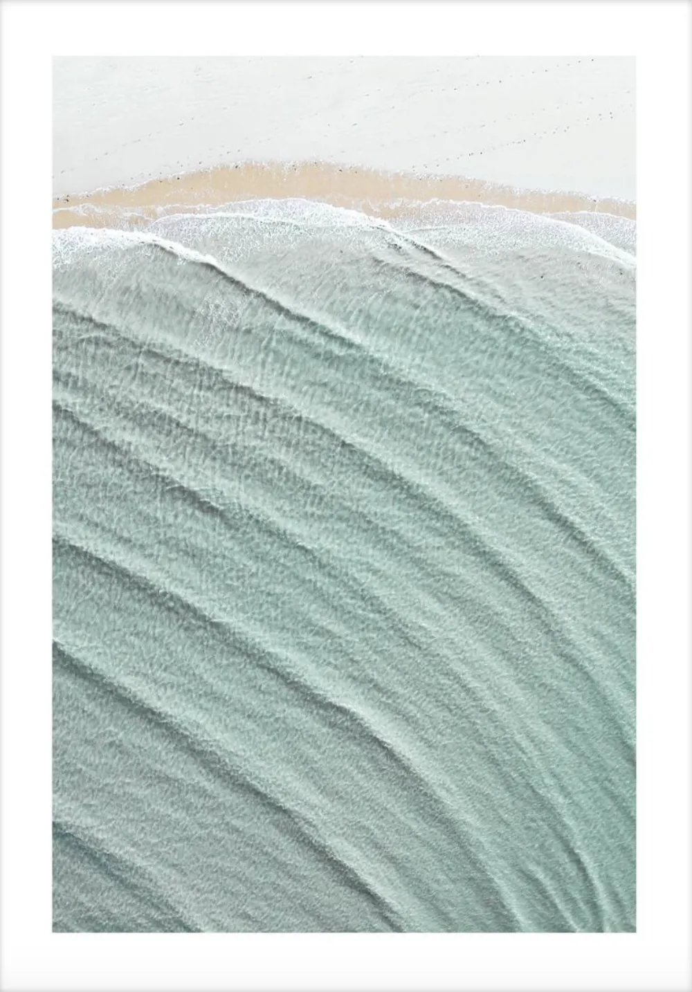 Minty Ocean View Poster, from £9.71, Postery 