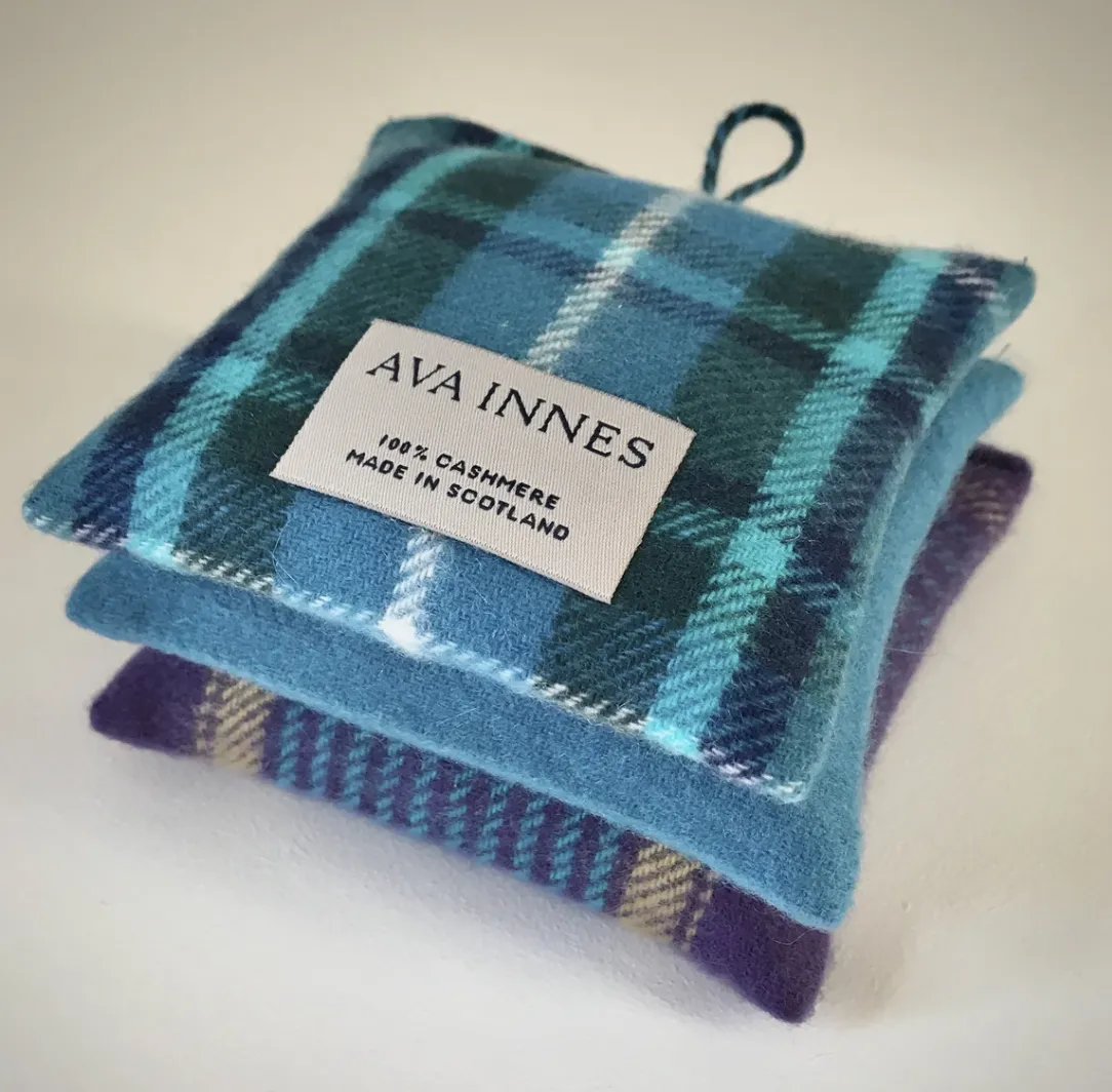 Cashmere lavender bags, £15, Ava Innes