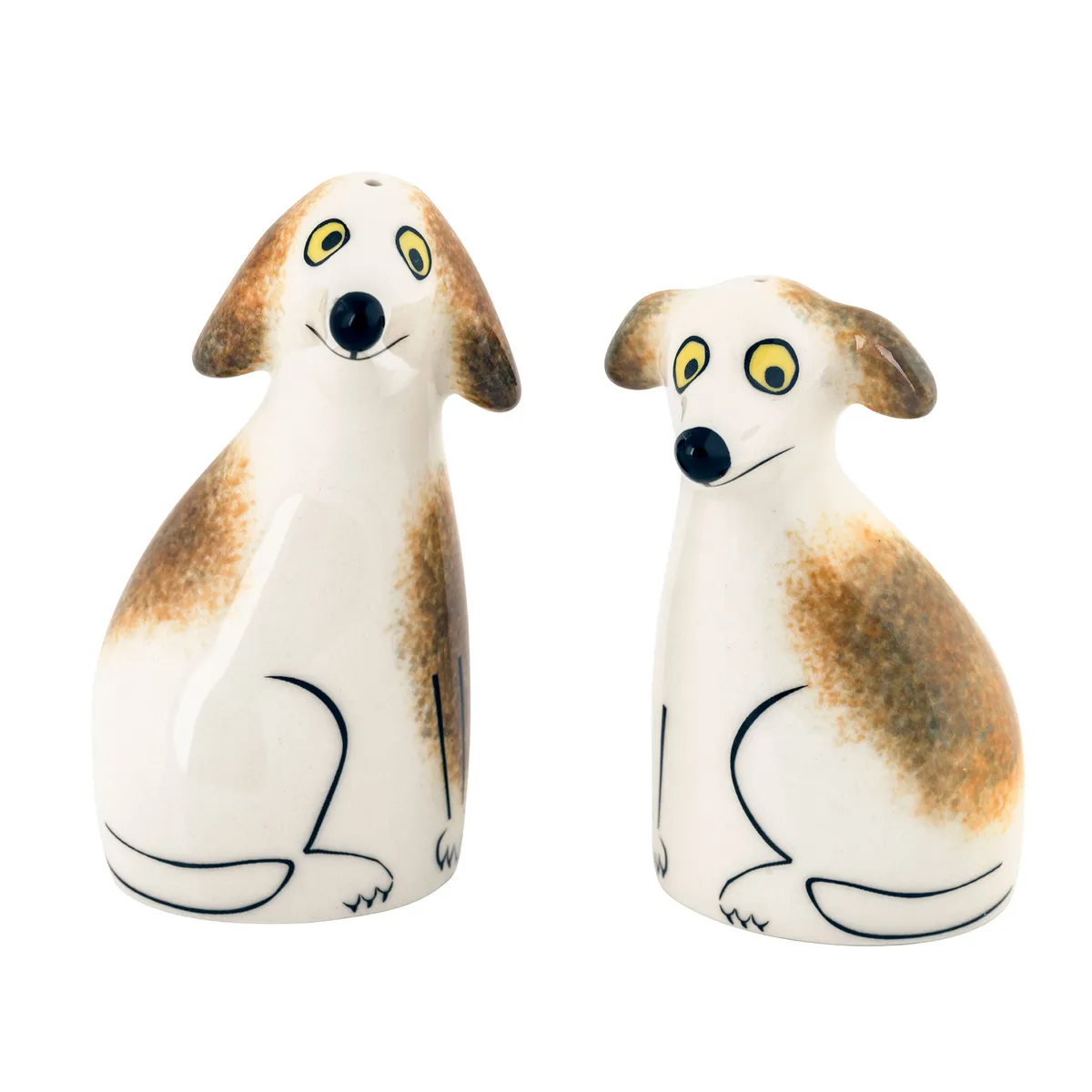 Scruffy dog salt and pepper shakers, £23, Red Candy