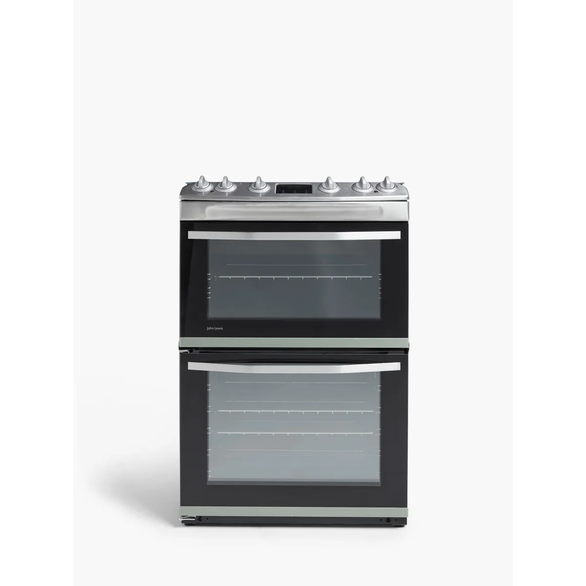 Best cookers uk: JLFSMC621 double dual fuel cooker in Silver