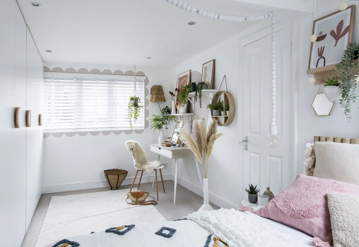 Bedroom makeover: 'I turned my bedroom into a boho hideaway'