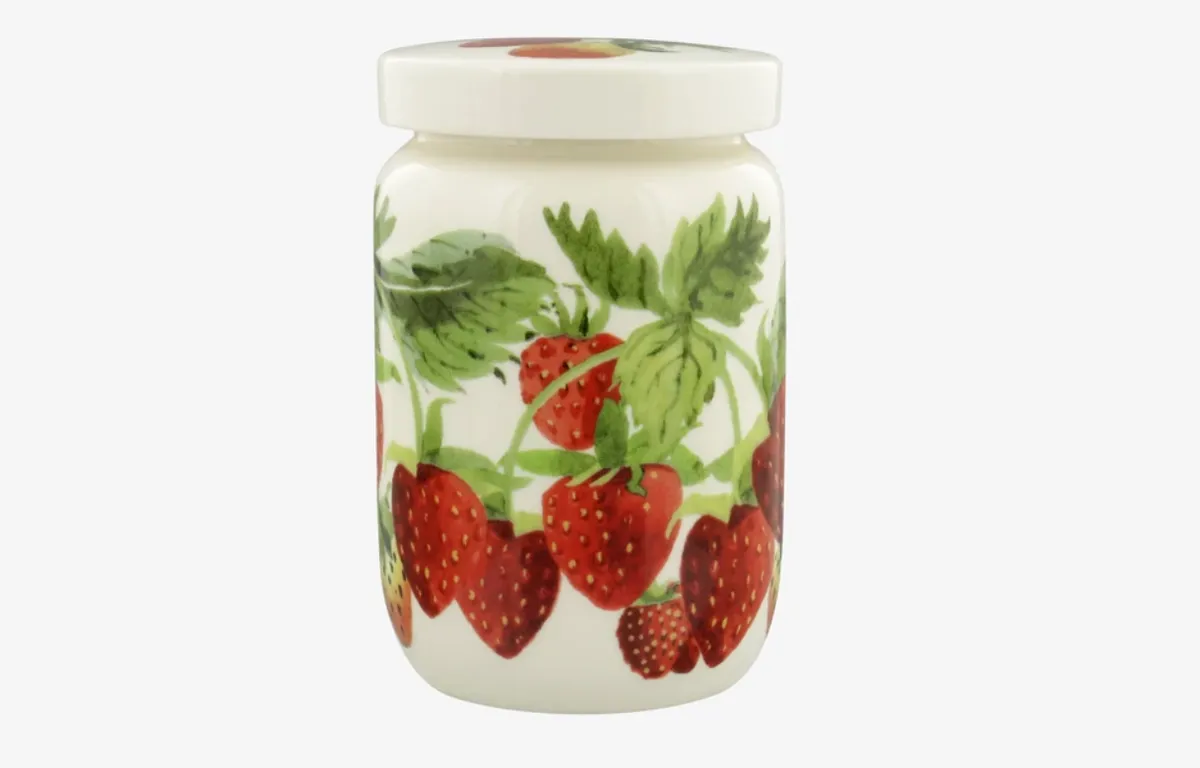 Vegetable Garden Strawberries Medium Jam Jar With Lid Emma Bridgewater