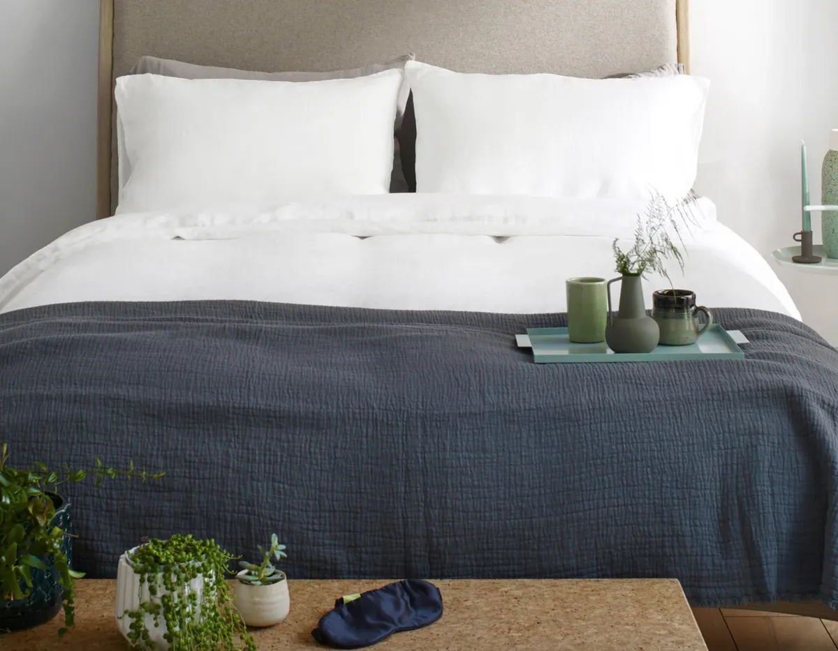 White Linen Bedding, from £99, Scooms