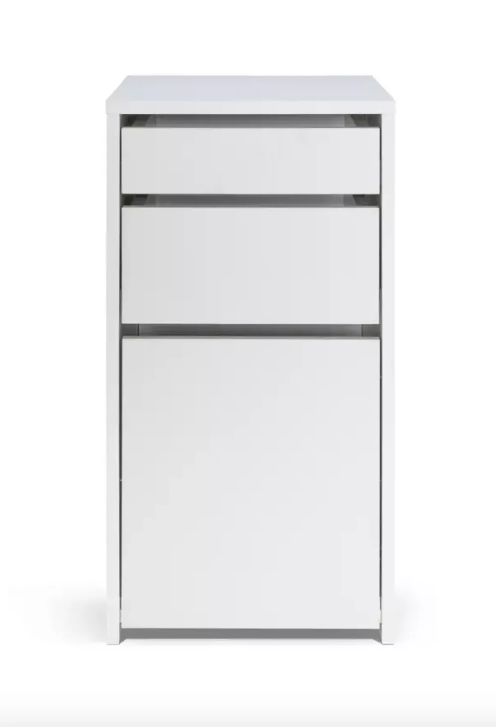 Habitat Pepper 2 Drawer Filing Cabinet - White, £50, Argos