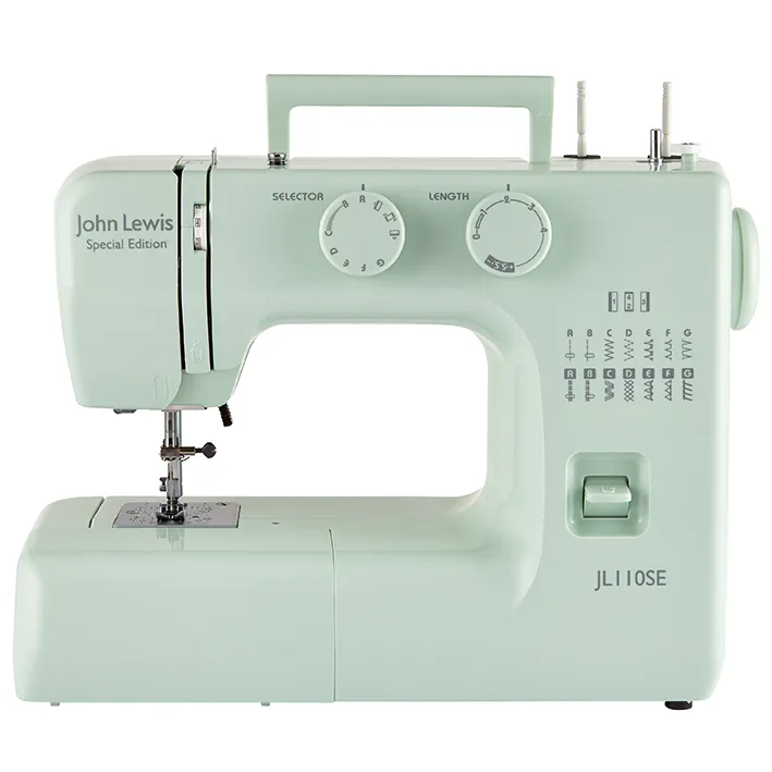 John Lewis & Partners JL110 Sewing Machine, Peppermint, £130