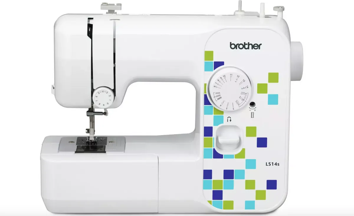 Brother LS14s Manual Stitch Sewing Machine - White