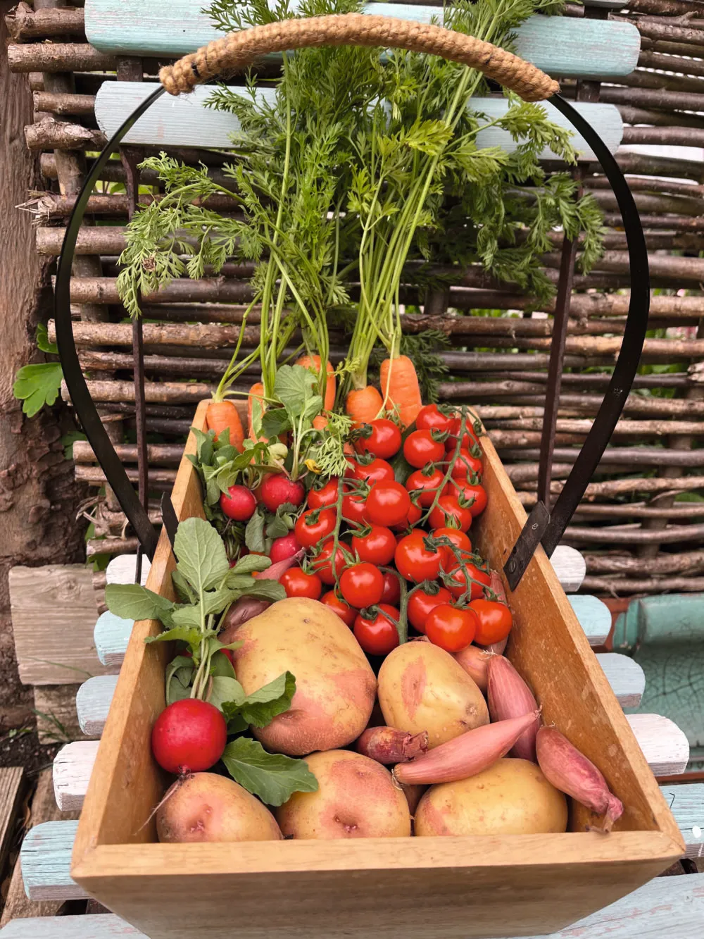 Harvesting produce