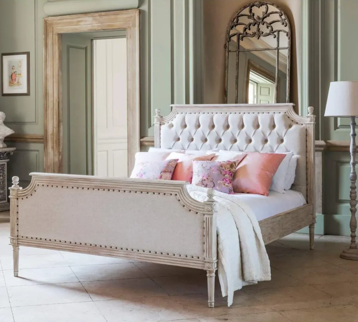 Vignette Upholstered Bed, The French Bedroom Company