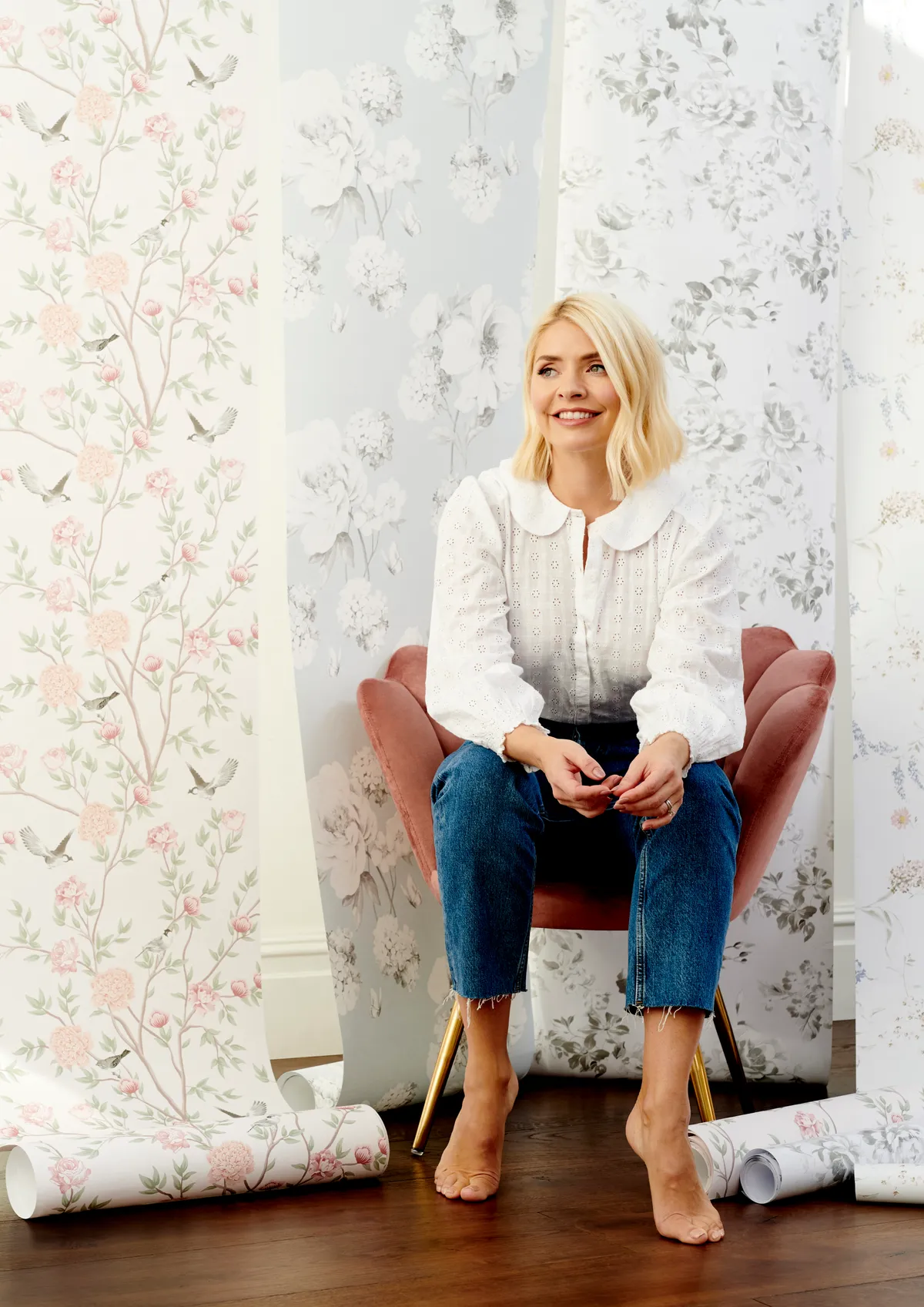 Holly Willoughby and her wallpaper collection