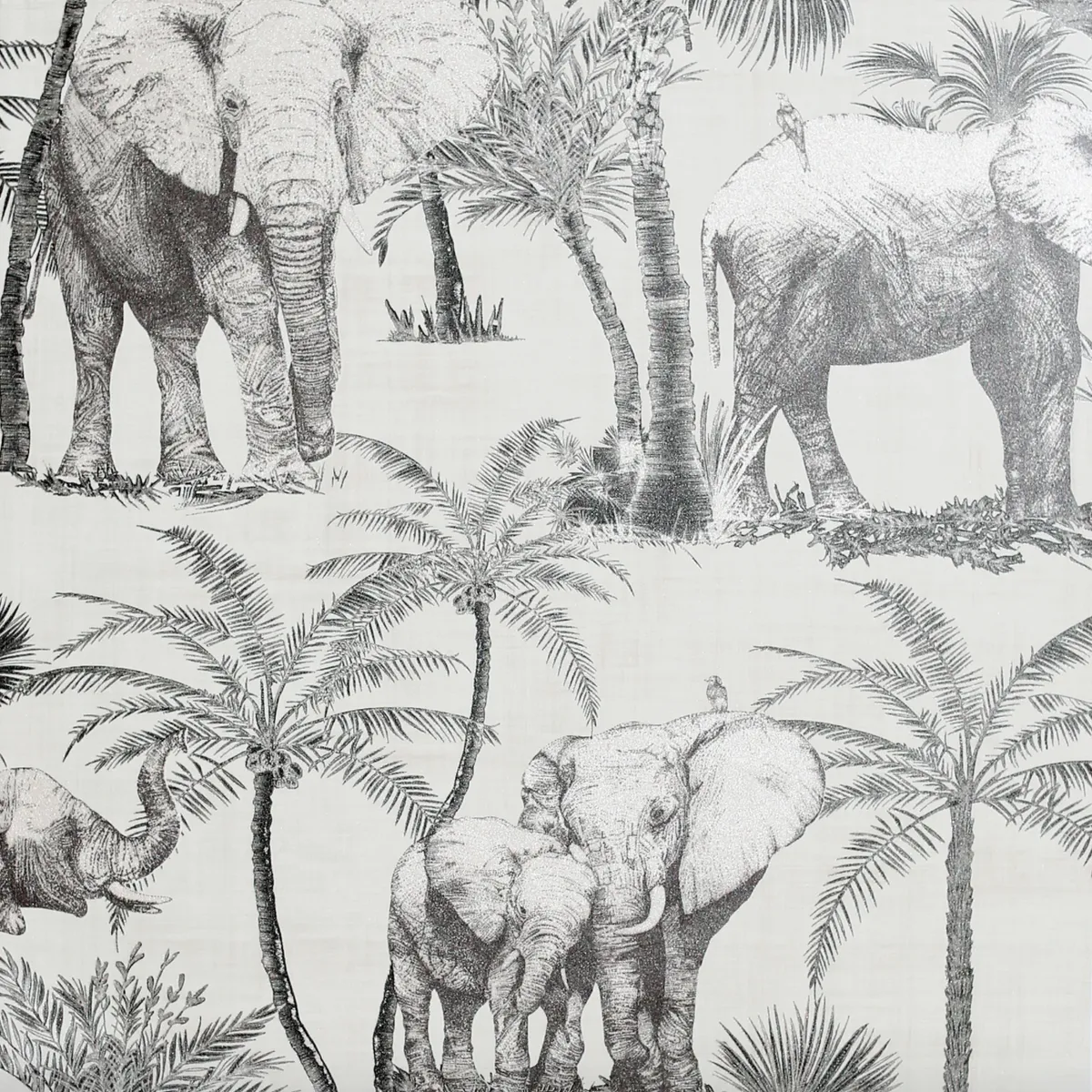 elephant self adhesive wallpaper