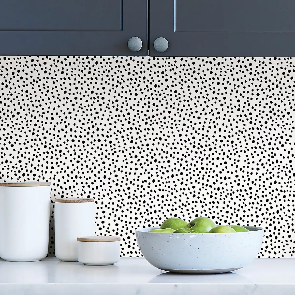polka dot self adhesive wallpaper