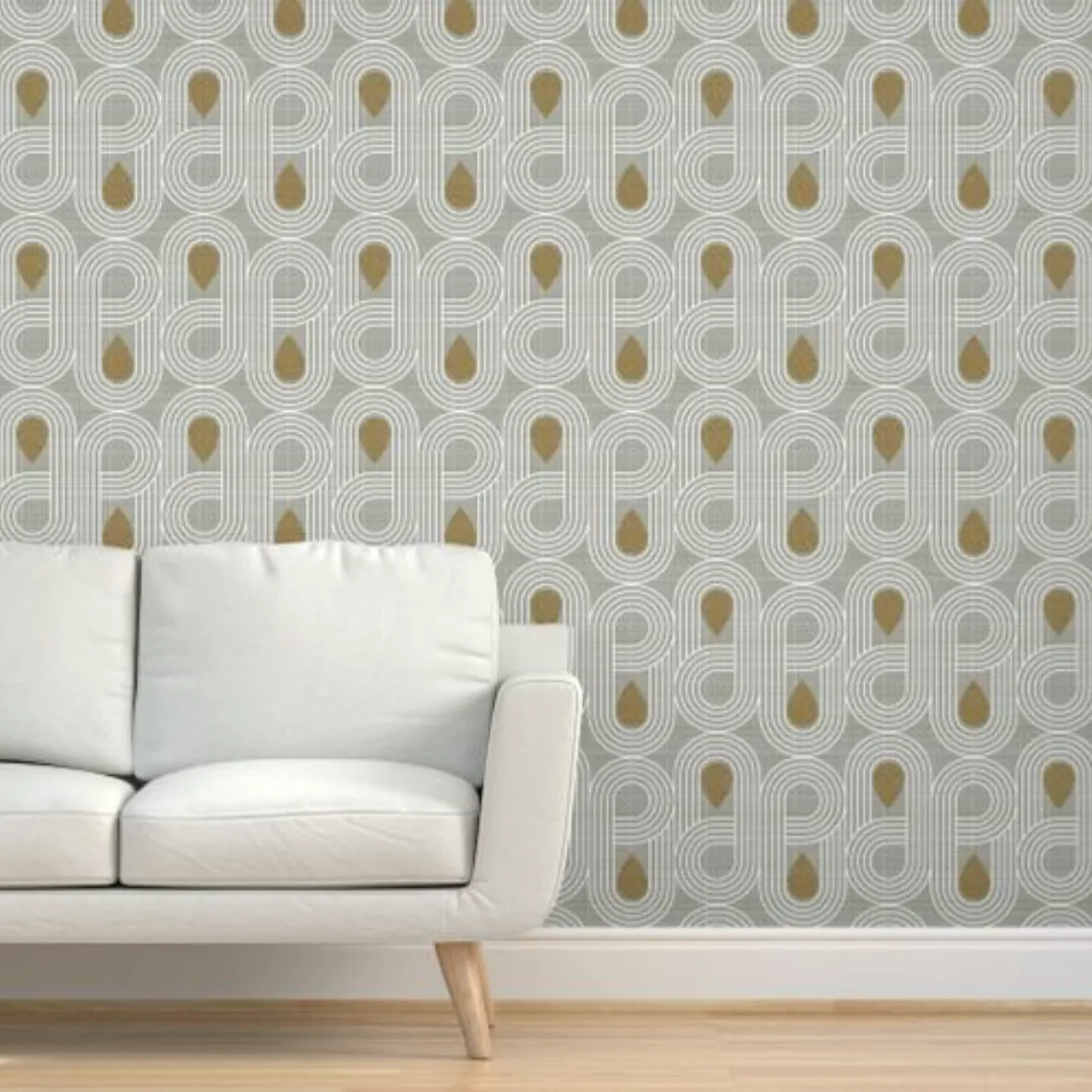 mid century modern self adhesive wallpaper