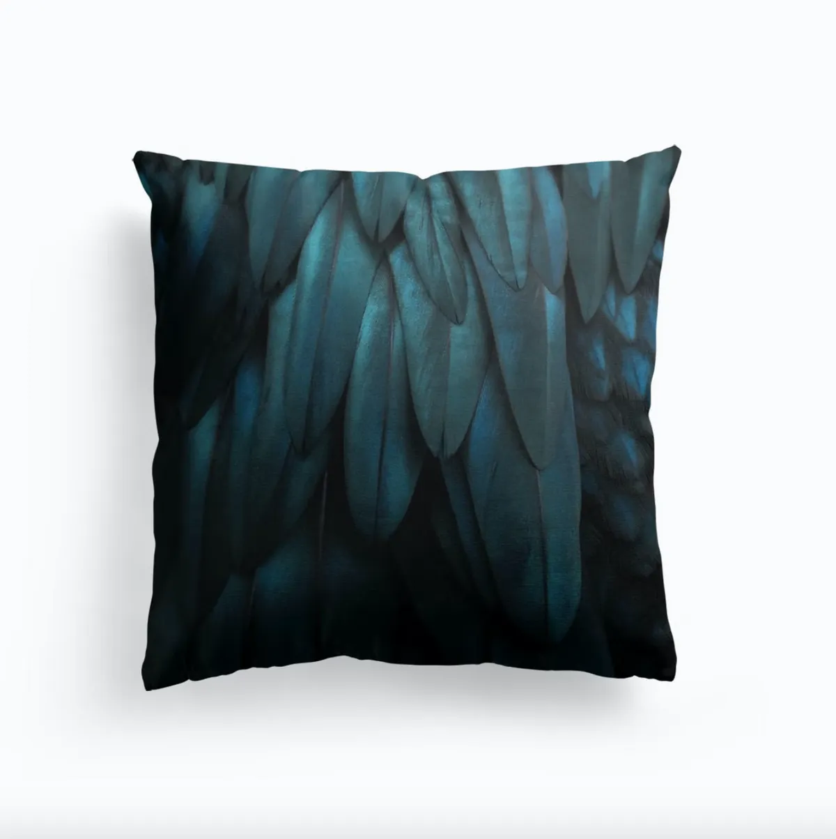 Dark teal cushion