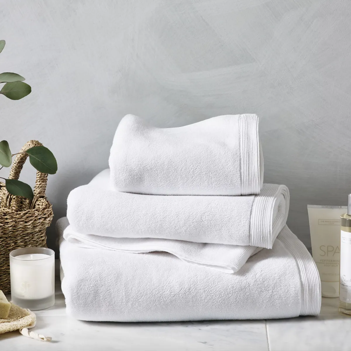 Ultimate Turkish Cotton Towels, White Company