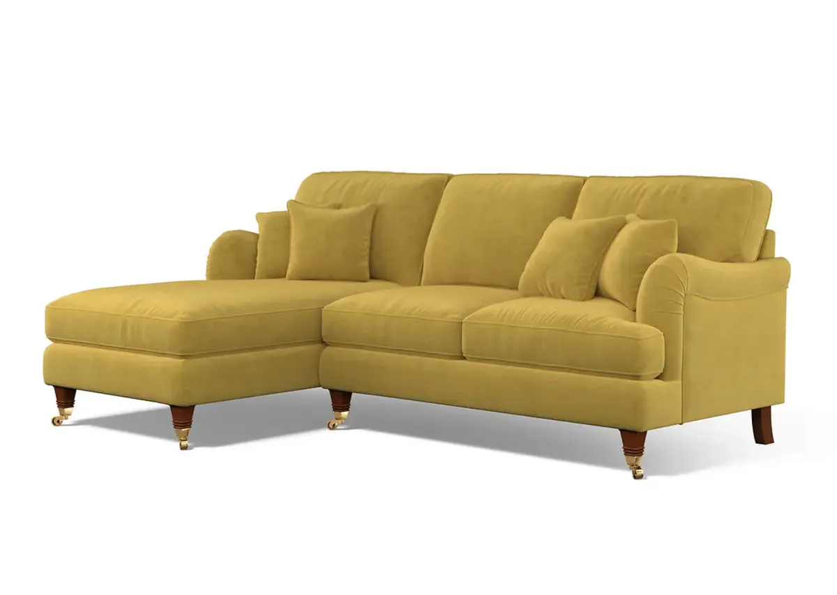La Redoute yellow sofa
