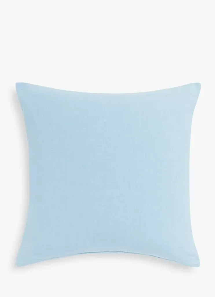 Pale blue cushion