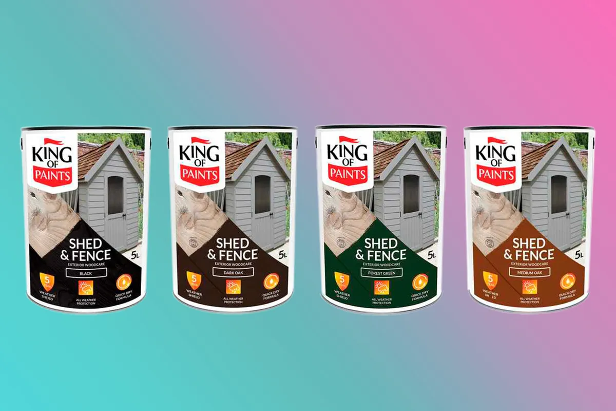 King of Paints Shed & Decking Paint 5L