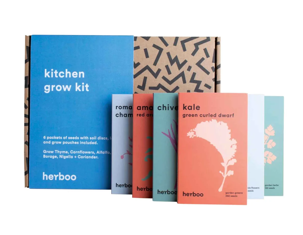 Kitchen herb kit, £18, Herboo
