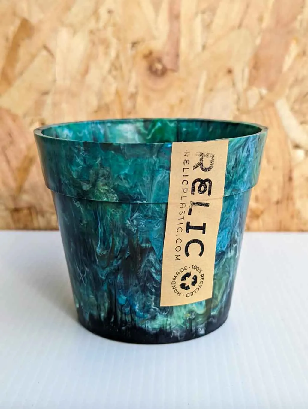 Re-recycled plant pot, £12, The Upcycling Market