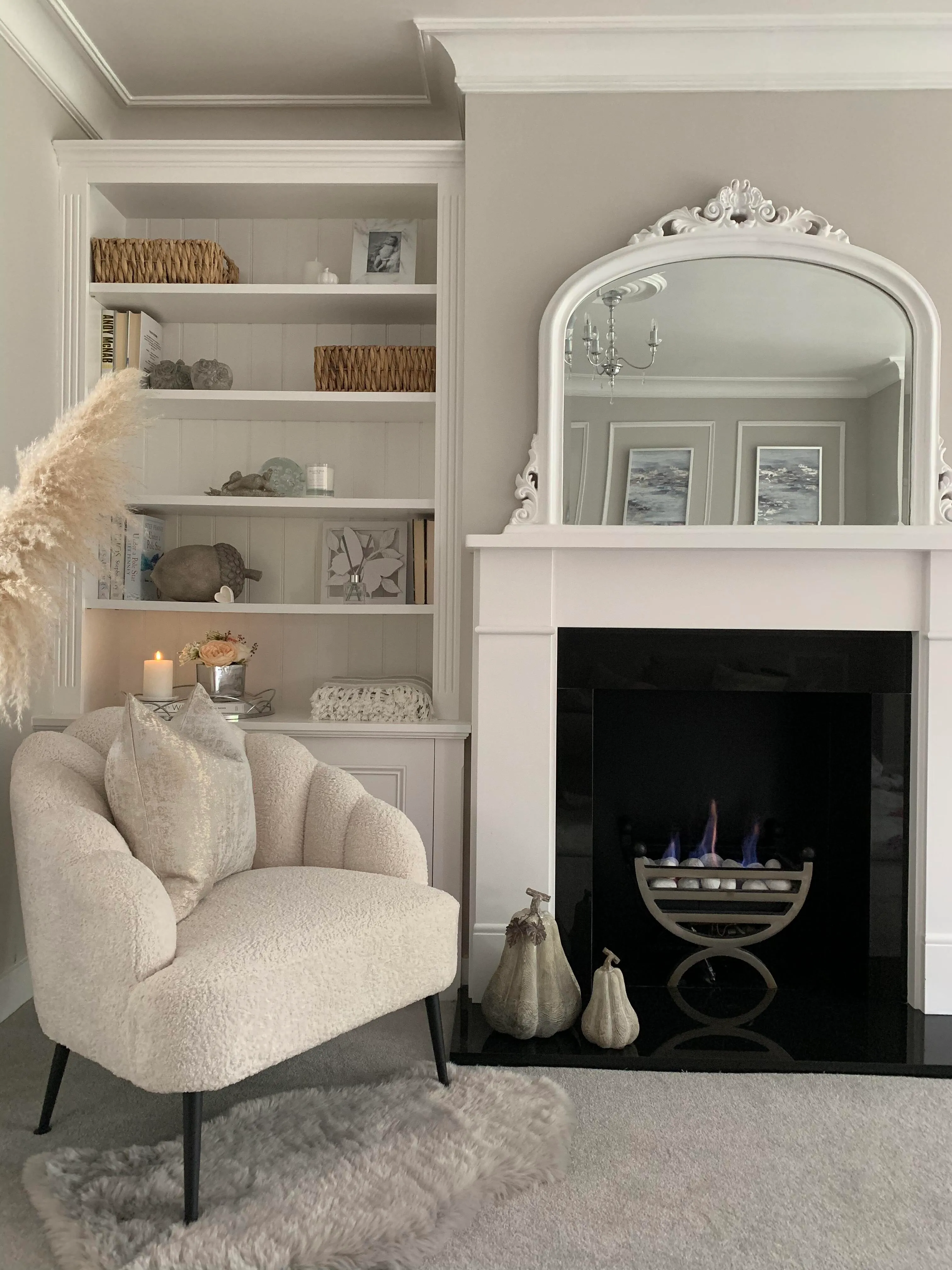 White Victorian Living Room Furniture | Cabinets Matttroy