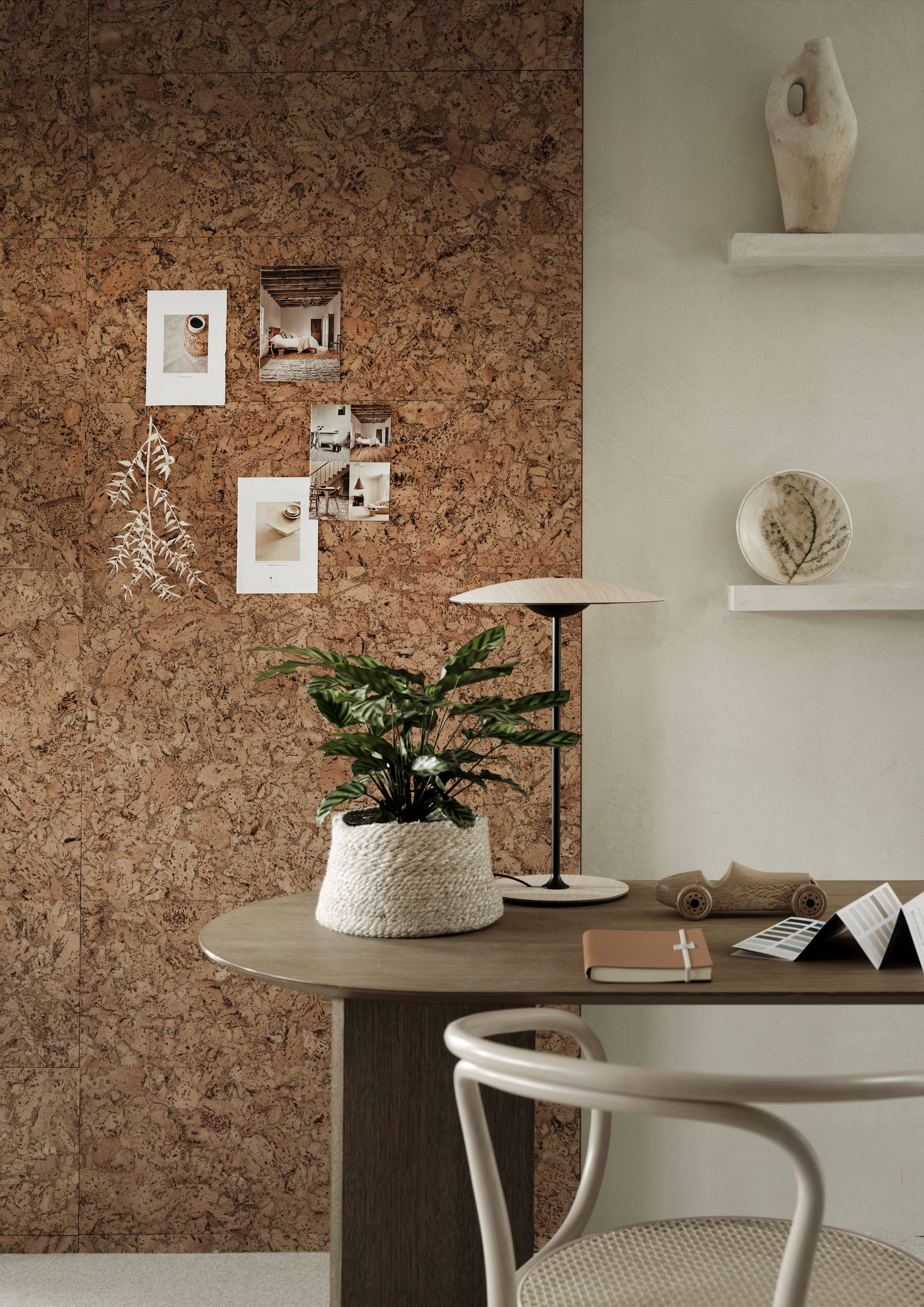Cork wall tiles - Character Natural - Sustainable, environmentally  friendly, insulating, soundproofing..