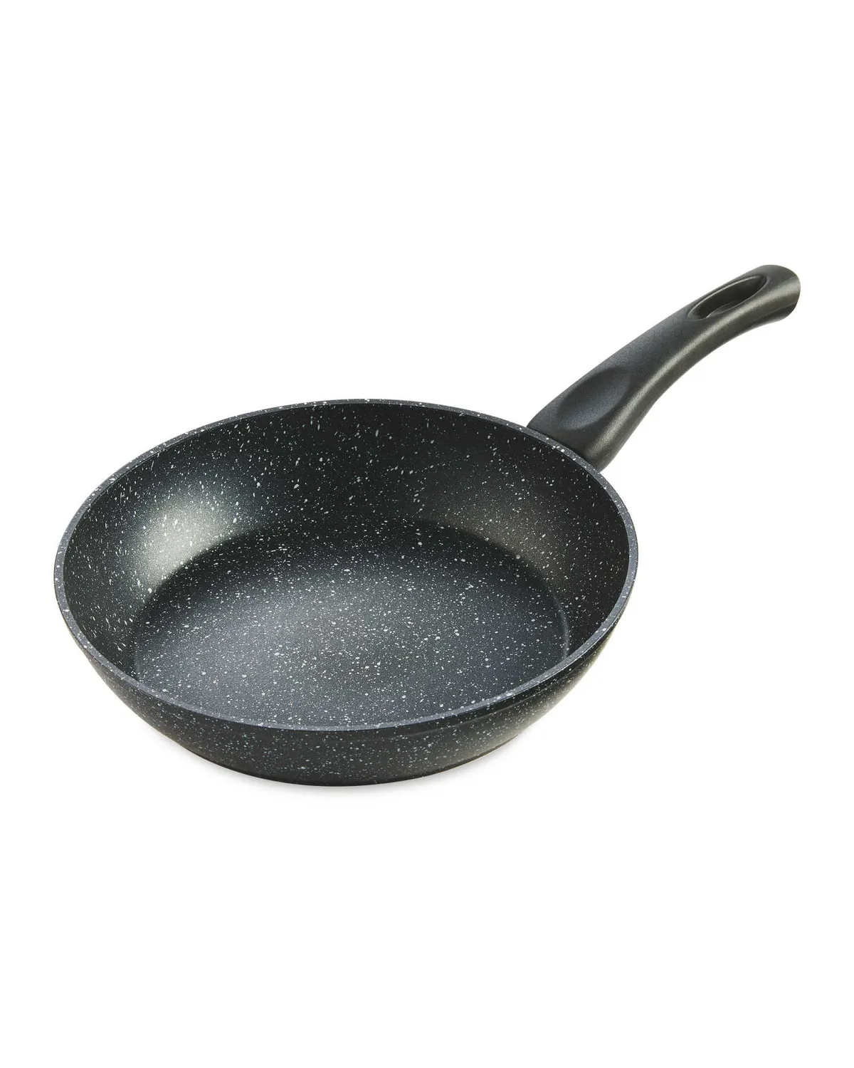 Black Marble Effect Frying Pan