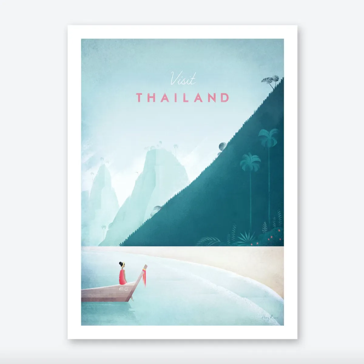 Travel Poster Co. Thailand Art Print, Fy!