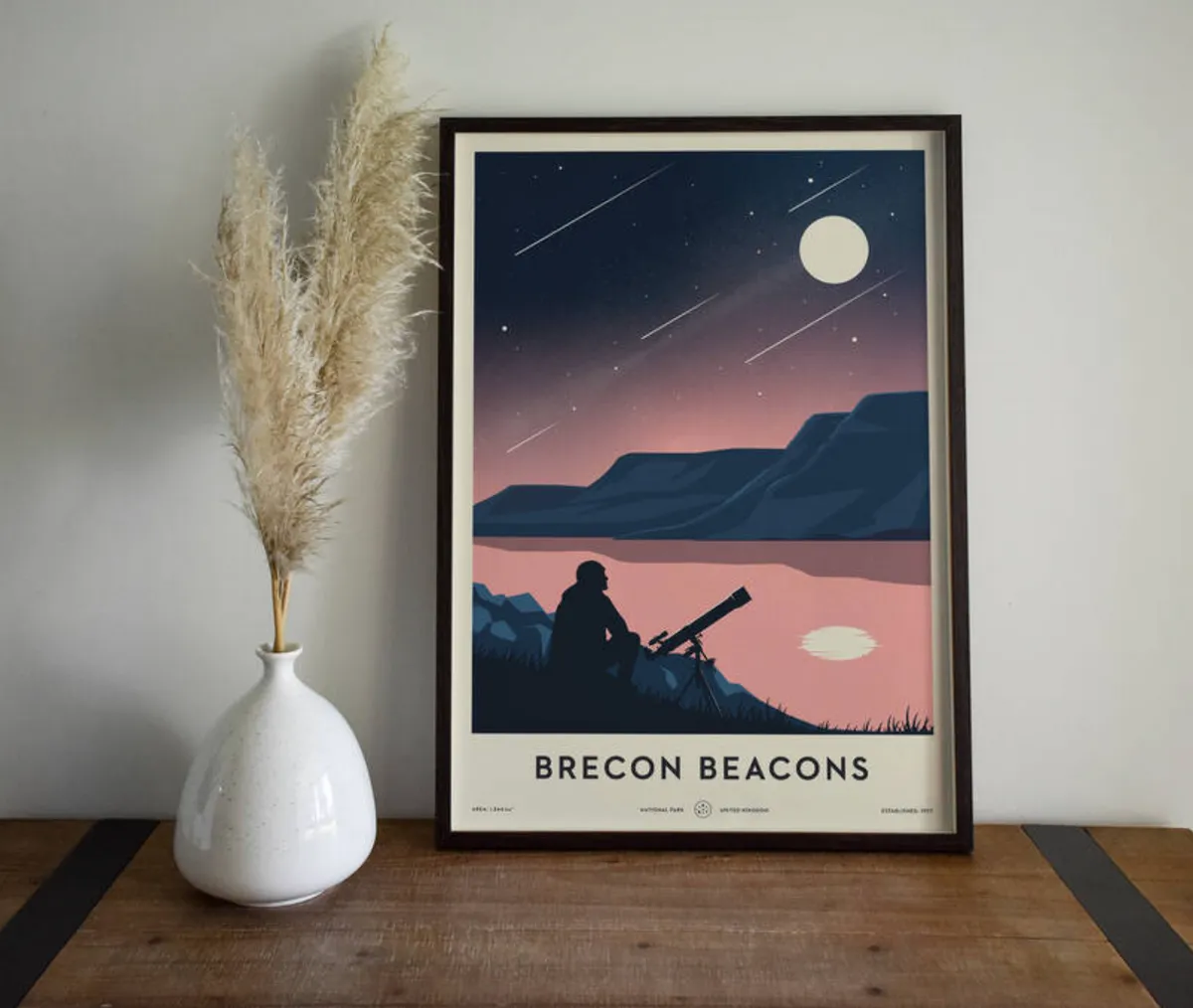 Brecon Beacons National Park Travel Poster, Not On The High Street
