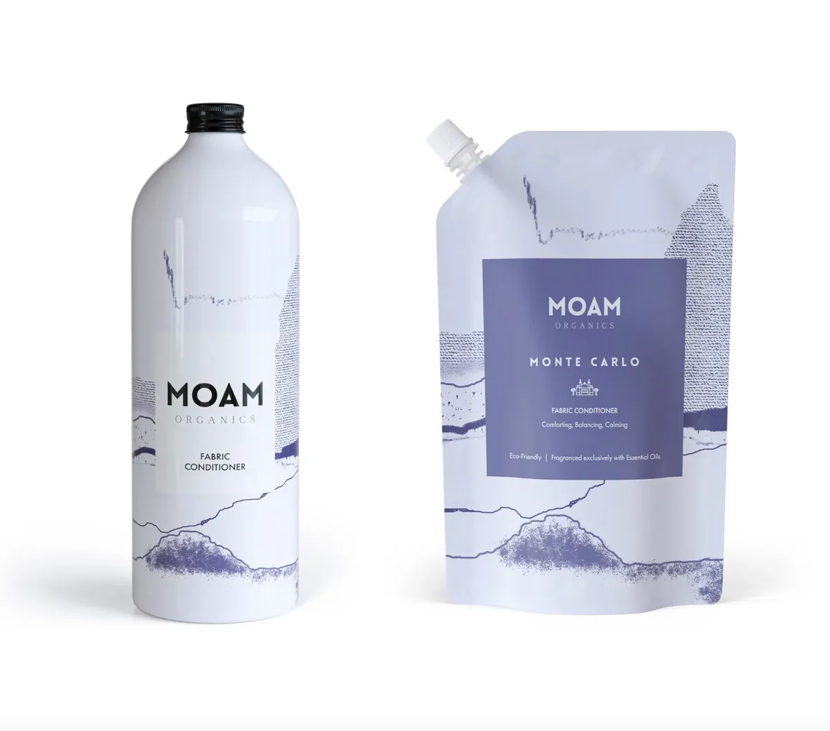 MOAM Organics Eco Friendly Fabric Softener