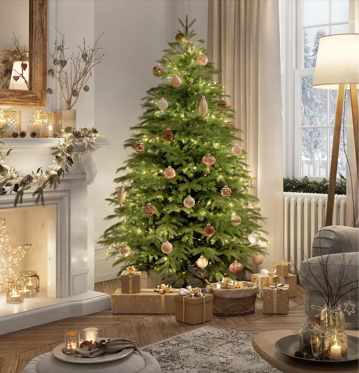 St. Petersburg Unlit Christmas Tree