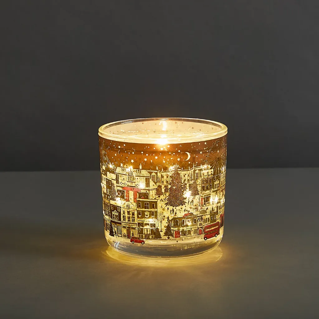 Mandarin, Clove & Cinnamon Light-Up candle