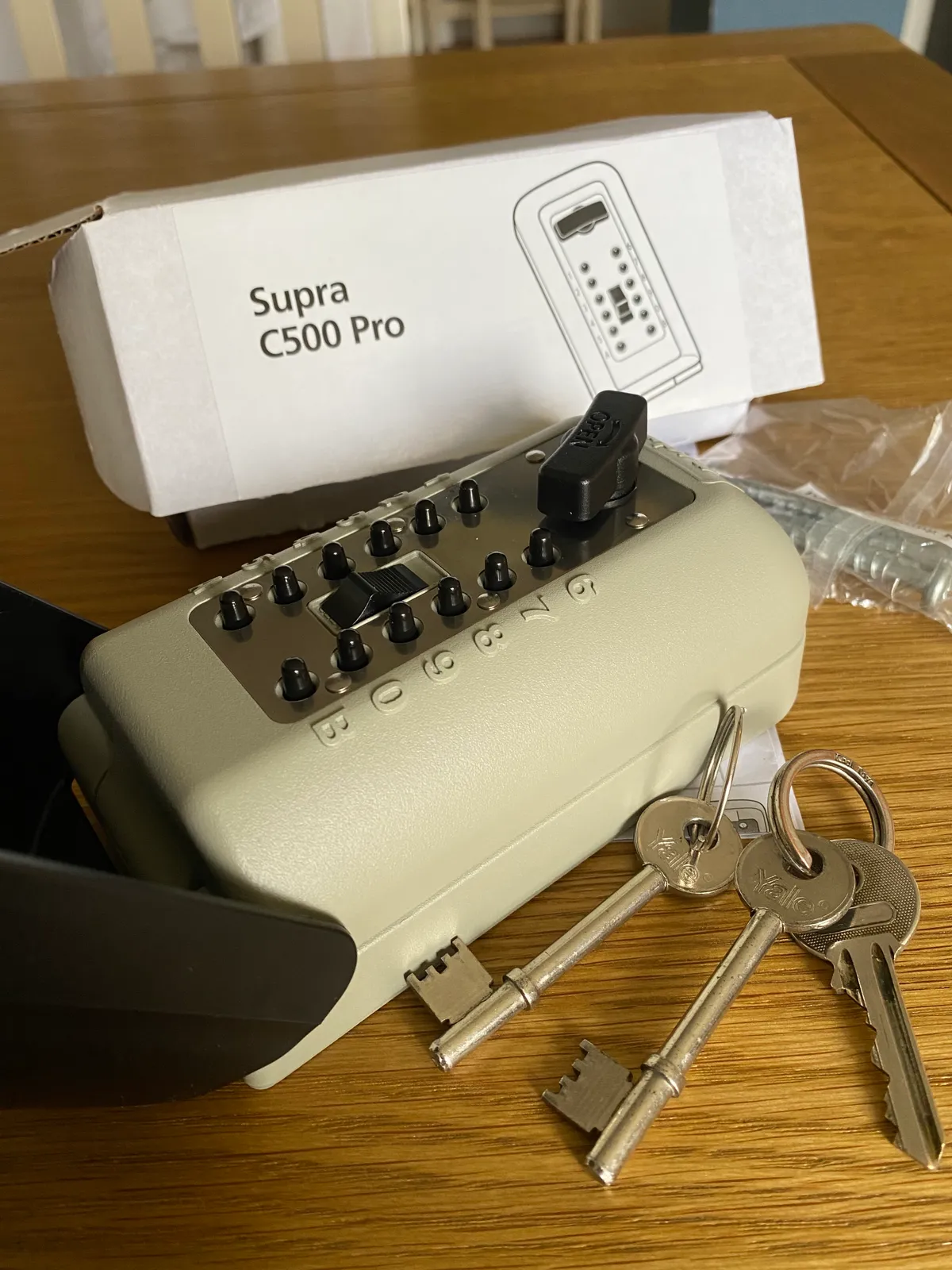 Supra C500 Pro key safe