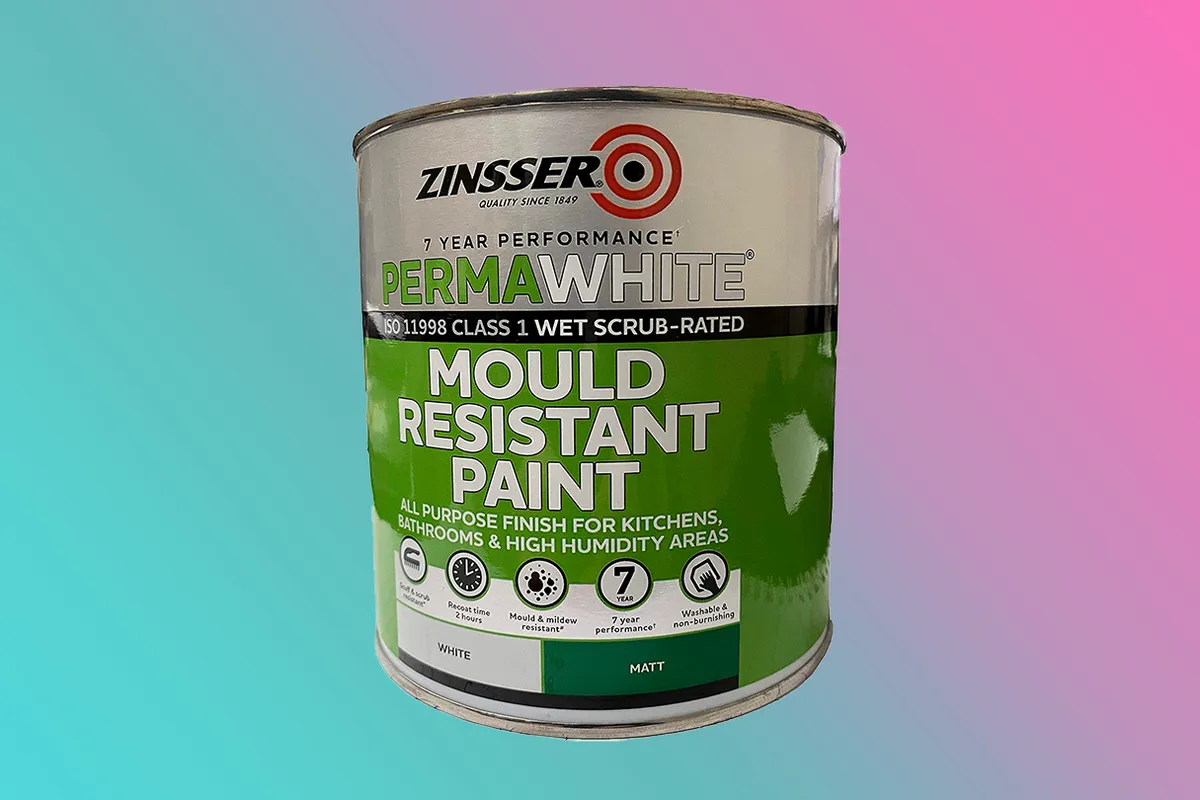 Zinsser white anti mould paint