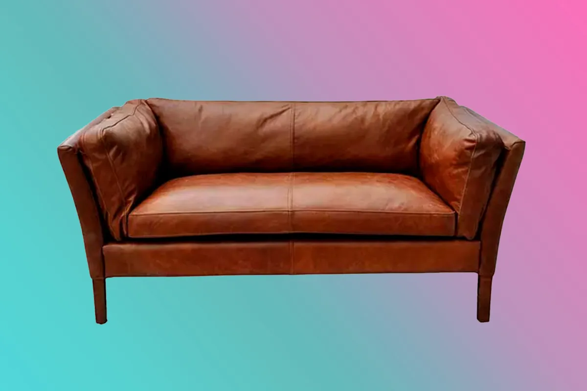 Halo leather sofa, John Lewis