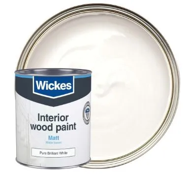 Wickes pure brilliant white paint