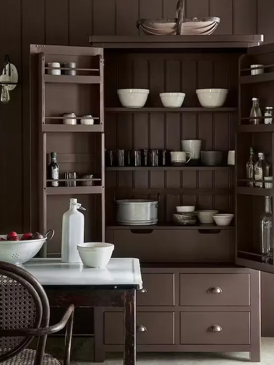 Brown cabinet