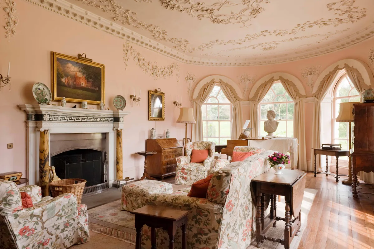 The Drawing Room at Greys Court, Oxfordshire