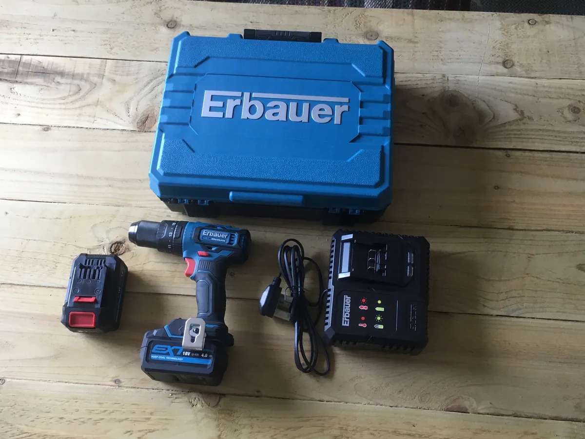 Erbauer 18V EXT cordless combi drill