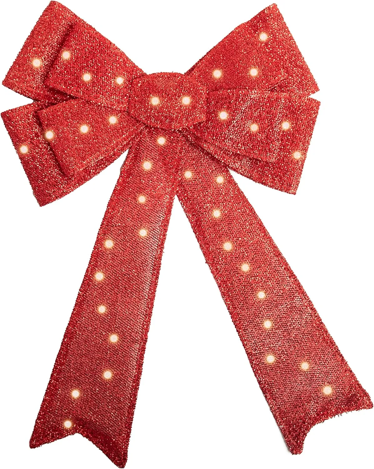 RELSY Pre-lit Christmas Bow