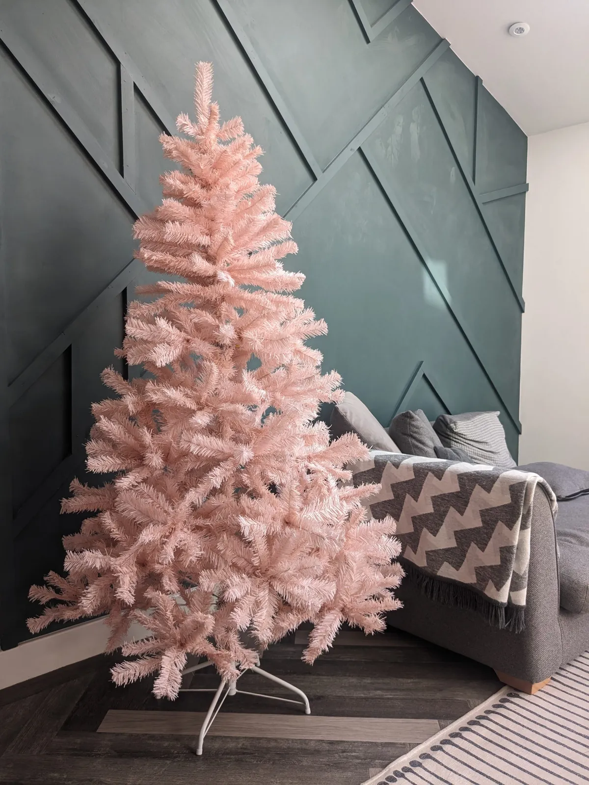 COSTWAY 6ft pink Christmas tree