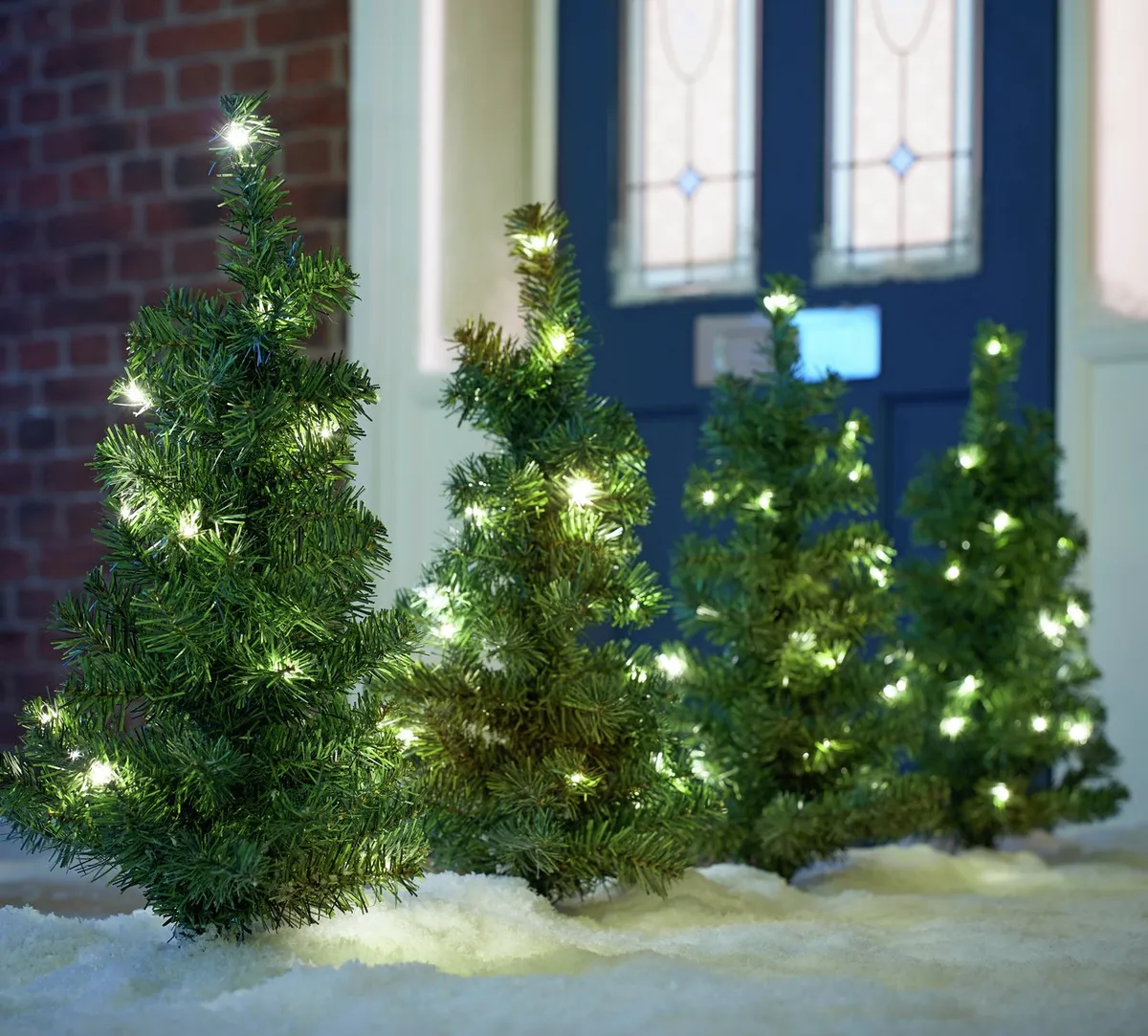 Habitat Pack of 4 Christmas Tree Path Finder Lights