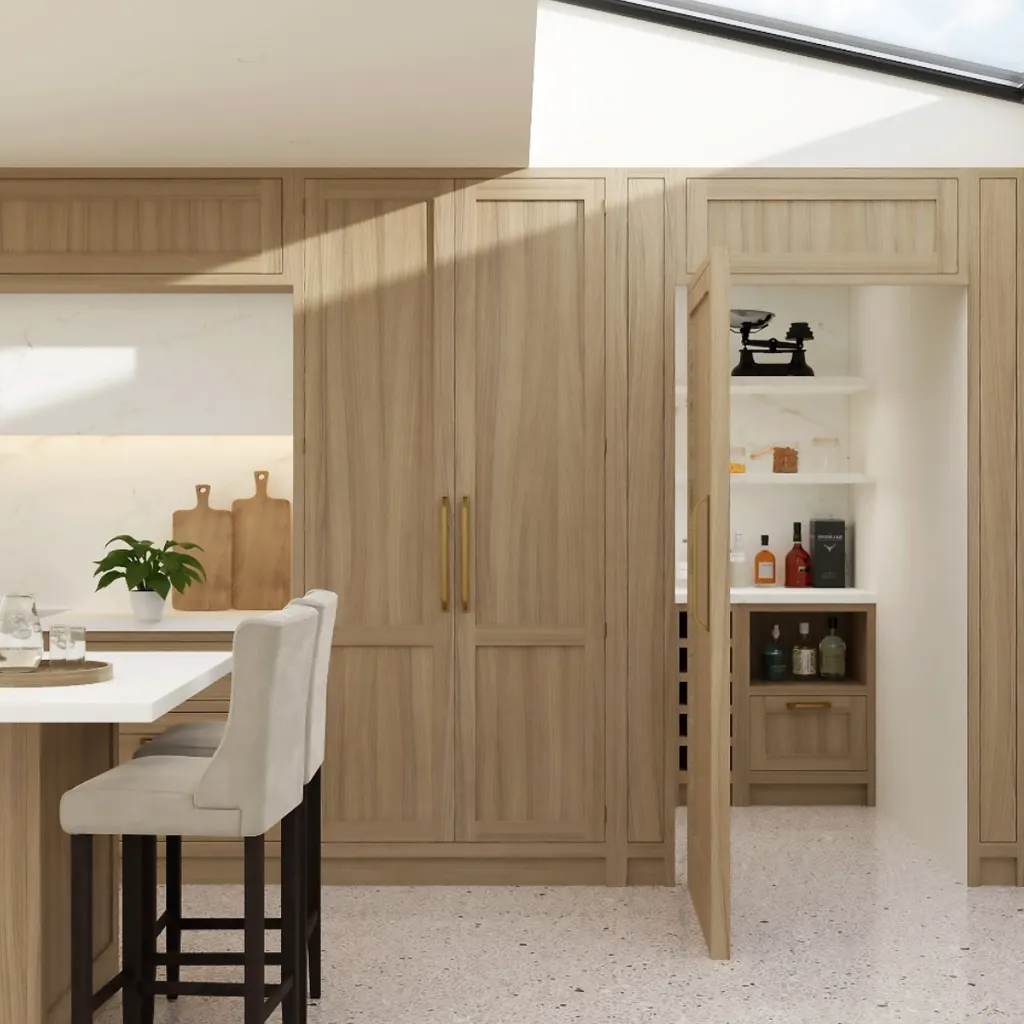 Olive & Barr wooden kitchen