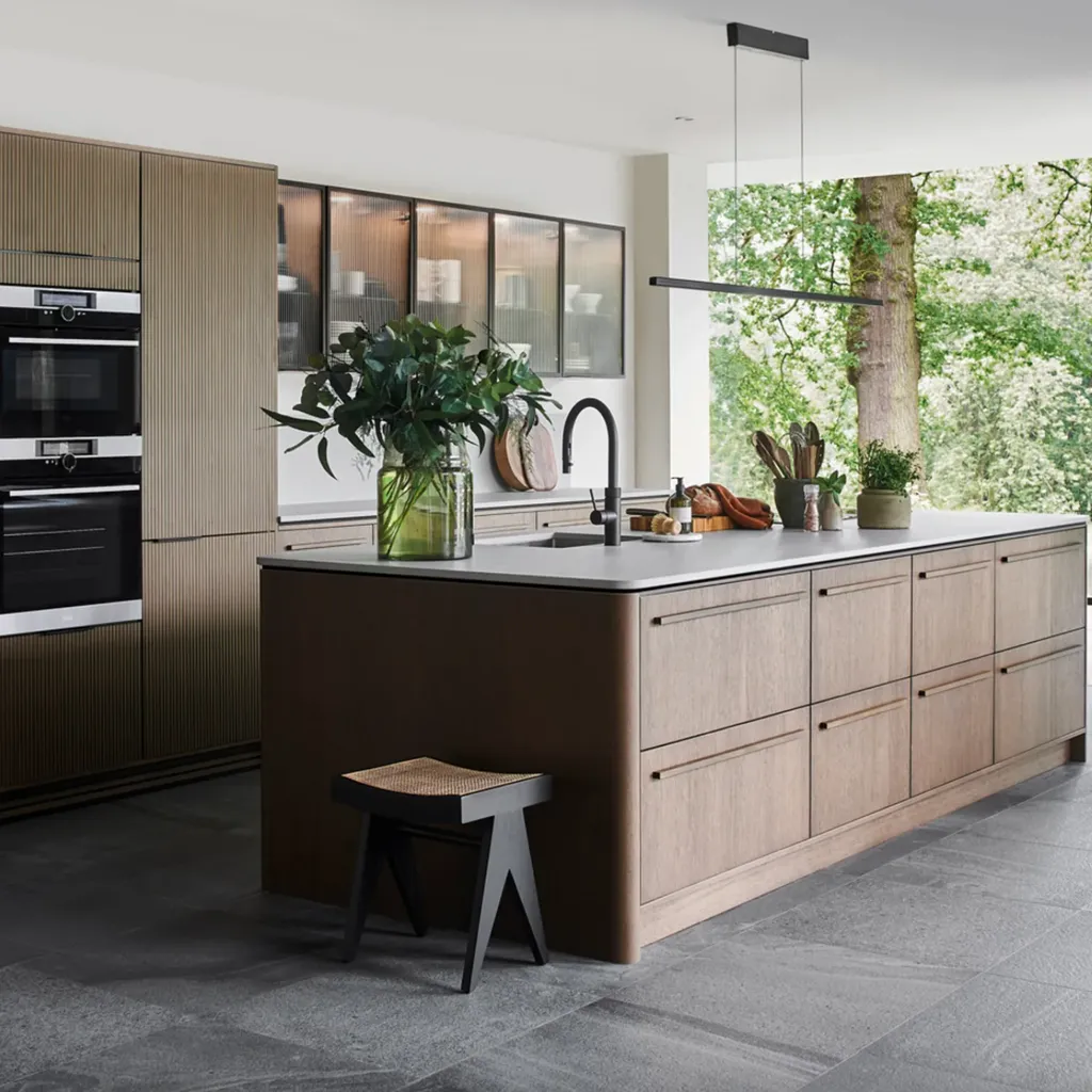 Nordic Nature kitchen in Nordic Oak, Magnet Kitchens, from £3,796