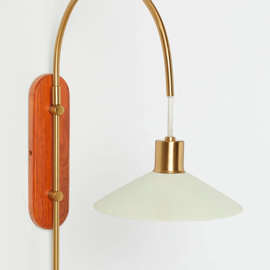 Metal wall lamp, £59.99, H&M Home