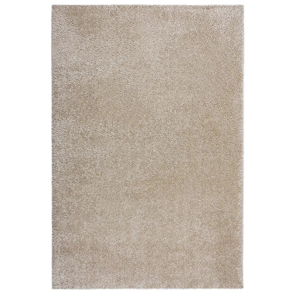 Indulgence Shaggy Rug in Champagne, from £19, Dunelm