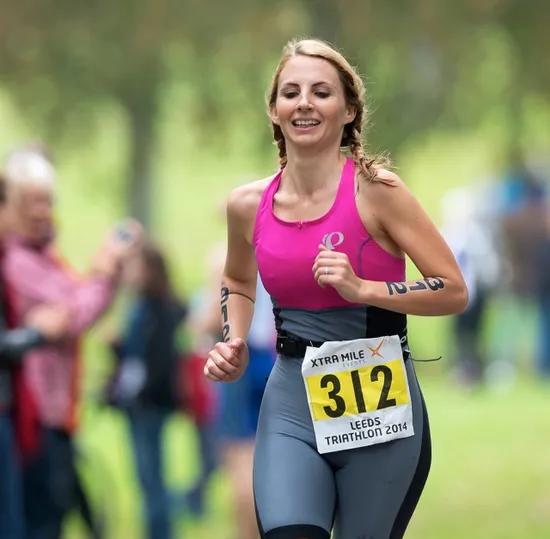 Claire Cooke wins sprint race at Leeds Triathlon 2014