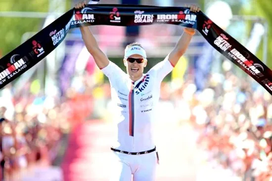 Marko Albert wins Ironman New Zealand