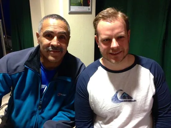Daley Thompson and David Pawsey