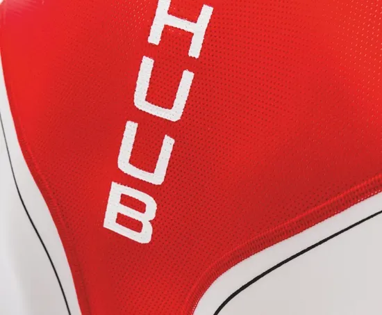 Mesh detail on Huub's Long Course Suit