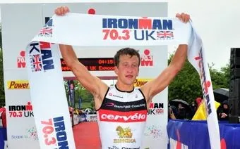 Ritchie Nicholls wins Ironman 70.3 UK